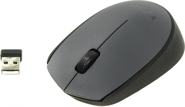 Мышь Logitech M170 мышь серый/черный
