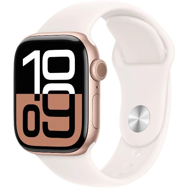 Умные часы Apple Watch Series 10 A2997 2024 42 мм серебристый/синий [mwwa3lw/a]